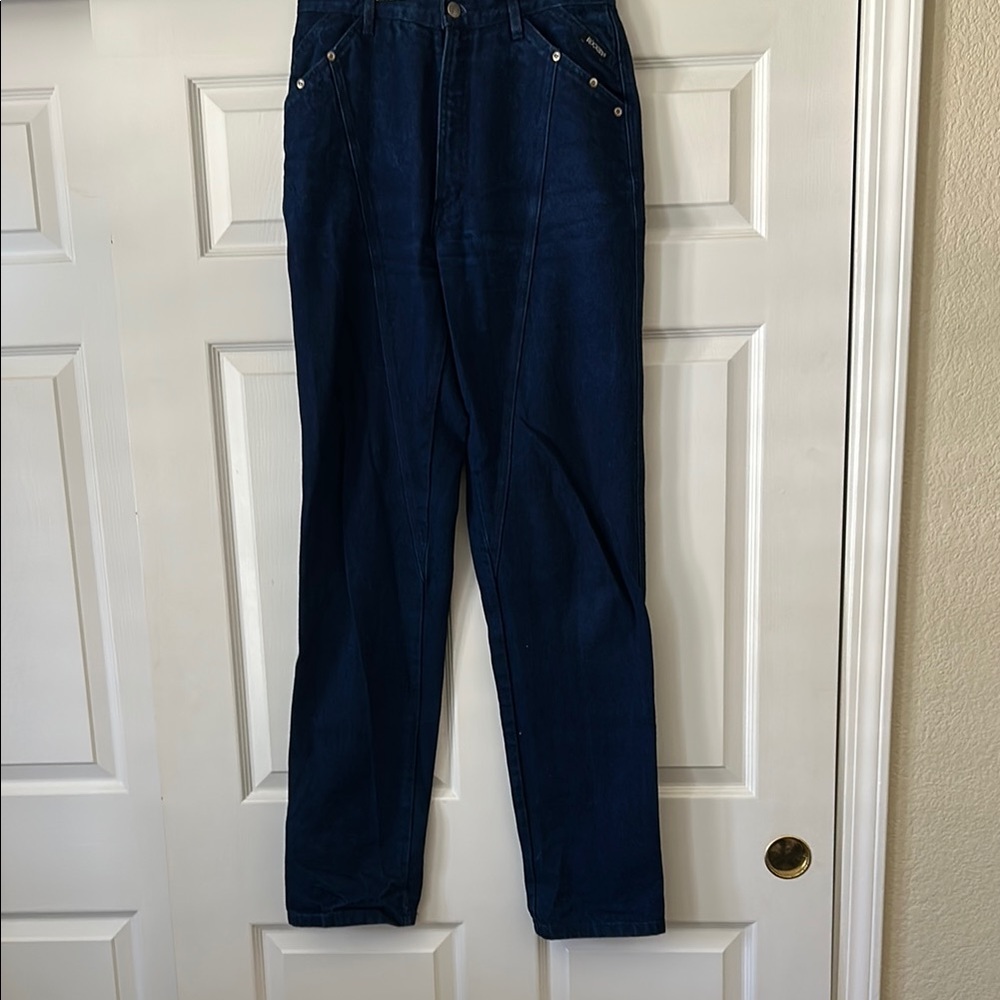 Vintage Rockie Mountain Deep Blue Denim Jeans